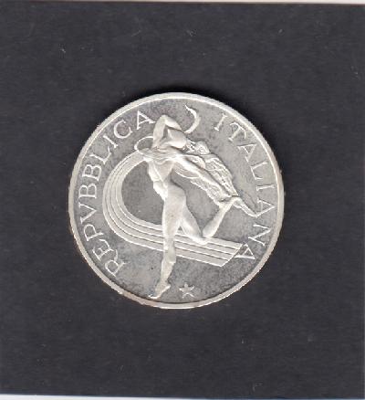 Beschrijving: 500 Lire ATHLETIC